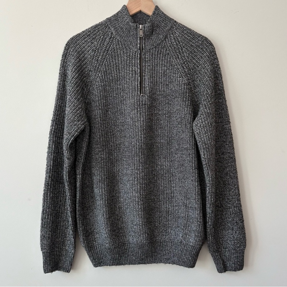 Alesbury Men Quarter Zip Sweater New With Tags
